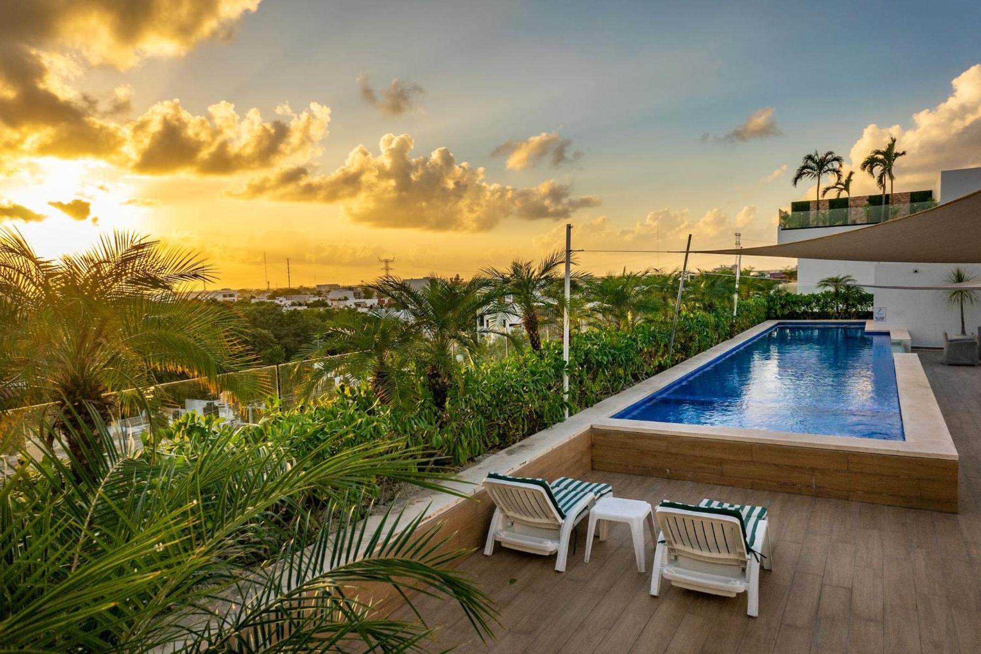 Opal Suites Apartments Playa del Carmen Exterior foto